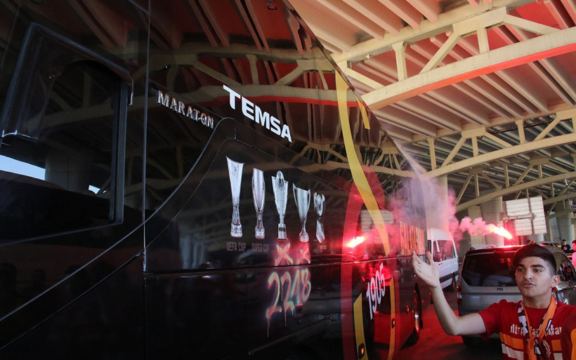 Galatasaray'a Ankara'da coşkulu karşılama - Resim: 3