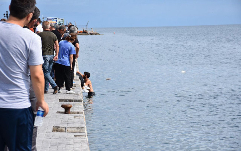 Sinop'ta elektrikli motosikletli 2 kız denize uçtu - Resim: 2