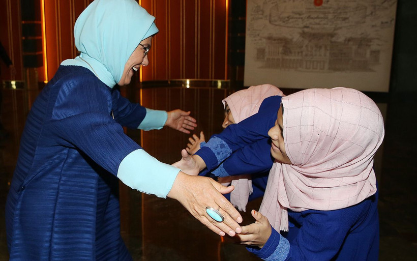 Cumhurbaşkanı Erdoğan siyam ikizlerini kabul etti - Resim: 1