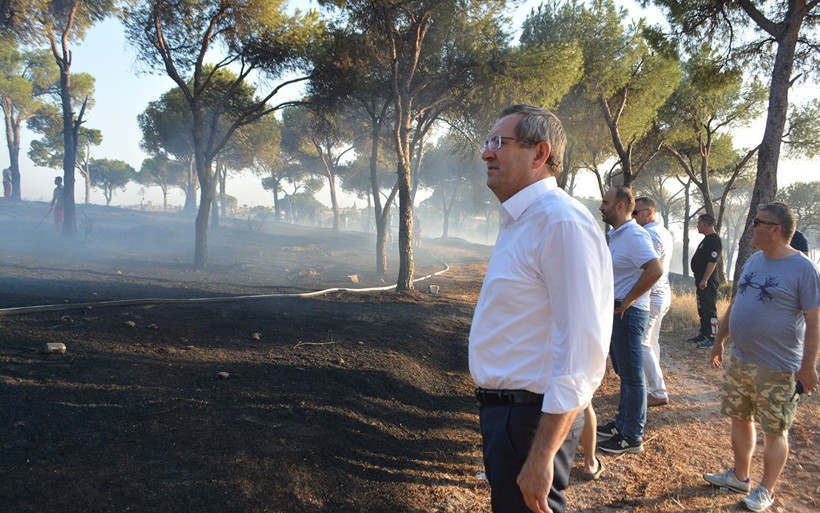 Balıkesir Ayvalık'ta sigara izmariti ormanı yaktı - Resim: 3