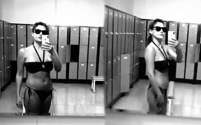 Tuğba Ekinci "Adriana Lima kimmiş?" diyerek kalçasını gösterdi herkesi şoke etti - Resim: 2