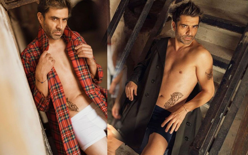 Oyuncu Cansel Elçin iç çamaşırıyla poz verdi sosyal medya yıkıldı - Resim: 2