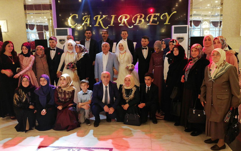 Ordu'daki bu düğünde gelinler de damatlar da ikiz - Resim: 2