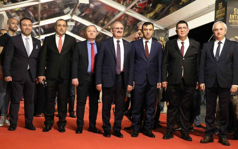 56'ncı Antalya Altın Portakal Film Festivali yıldızlar geçidine sahne oldu - Resim: 2
