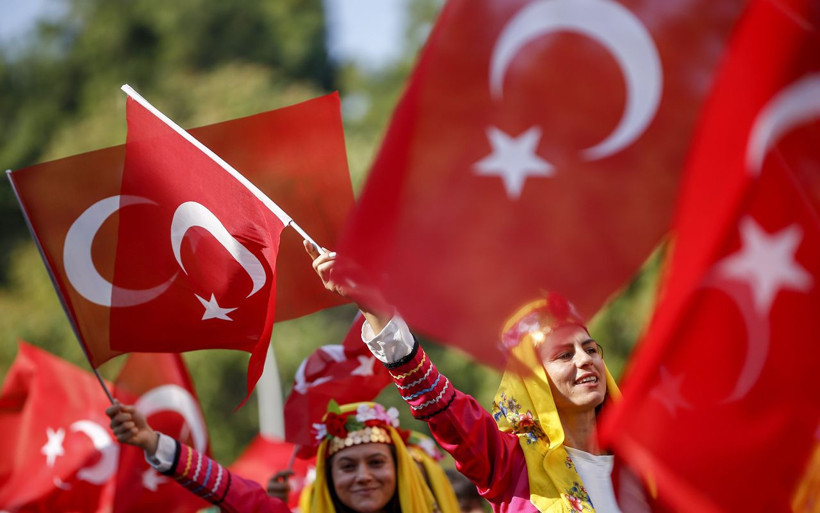 96. yıldönümünde 29 Ekim Cumhuriyet Bayramı böyle kutlandı - Resim: 1