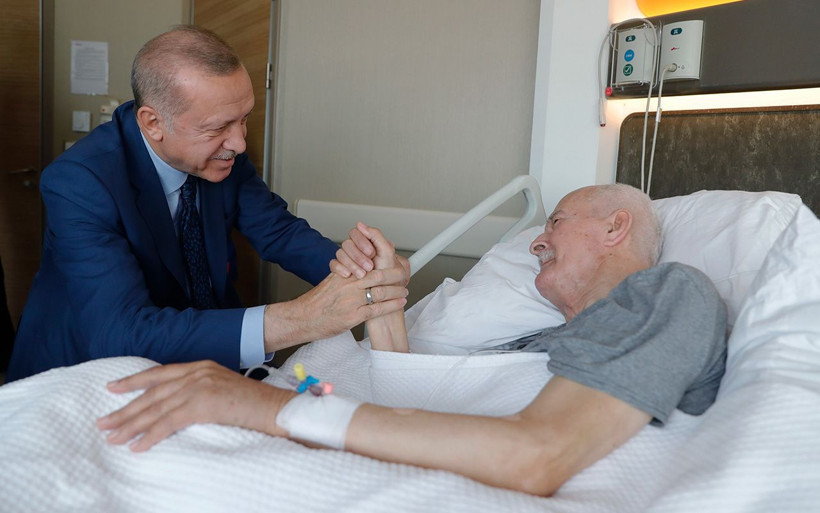 Cumhurbaşkanı Erdoğan'dan Şevket Kazan'a ziyaret - Resim: 1