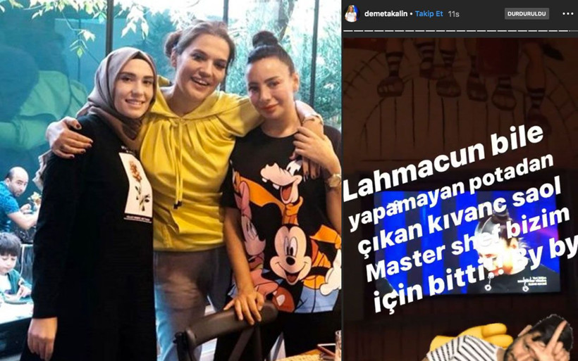 Masterchef elenen Suna'ya Demet Akalın'dan destek geldi Kıvanç'ı gömdü - Resim: 2