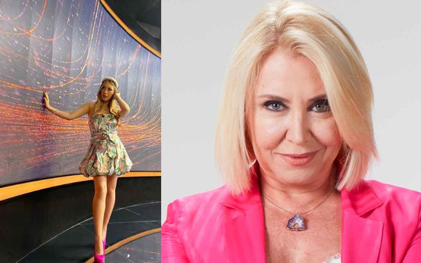 Yasmin Erbil'in bacak dekolteli pozuna annesi Nergis Kumbasar'dan olay yorum - Resim: 1