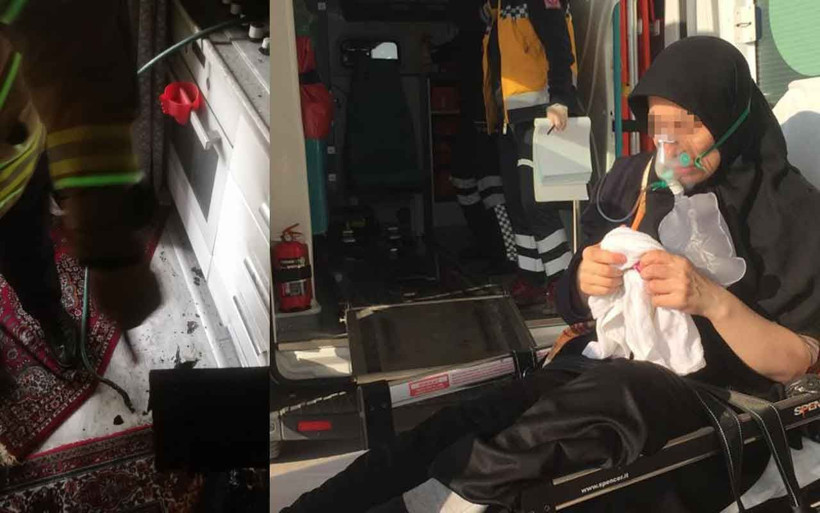 Bursa'da bir kadın 'Şeytanı yakıyorum' diyerek evini yaktı - Resim: 1