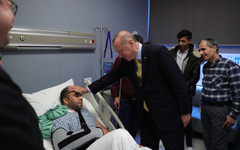Cumhurbaşkanı Erdoğan hasta ziyaretlerinde bulundu - Resim: 1