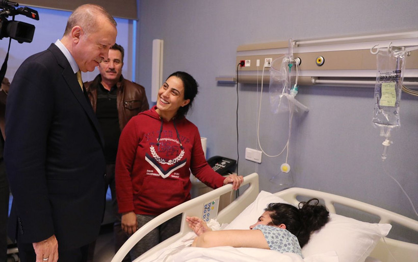 Cumhurbaşkanı Erdoğan hasta ziyaretlerinde bulundu - Resim: 3