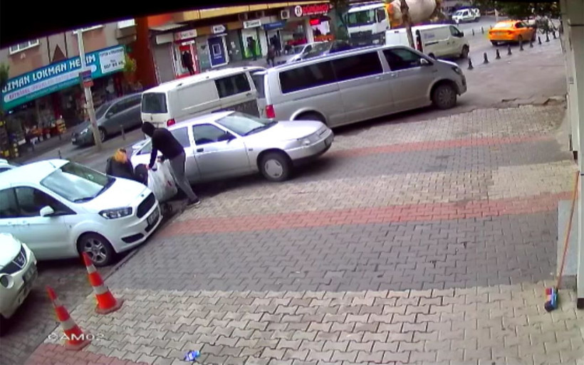 İstanbul Güngören'de beton mikseri dehşeti - Resim: 1