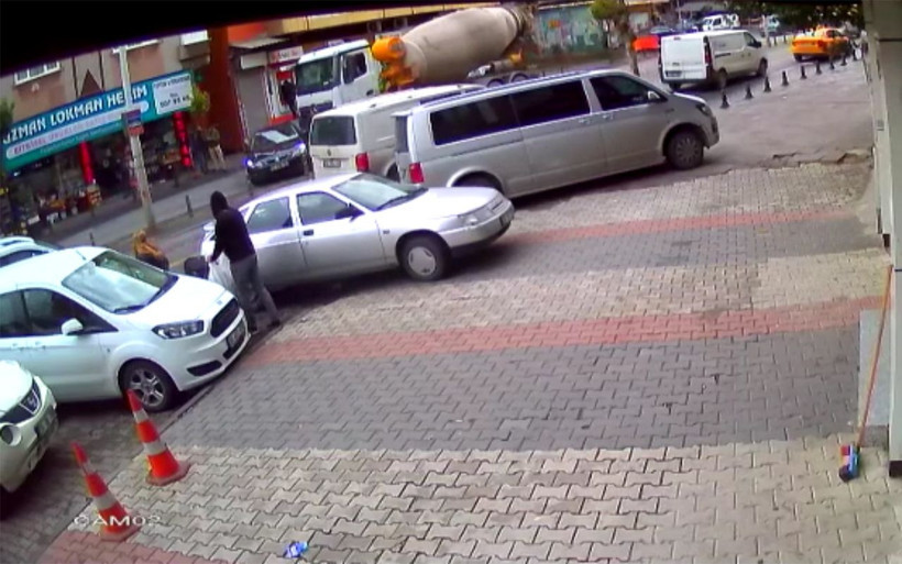 İstanbul Güngören'de beton mikseri dehşeti - Resim: 2