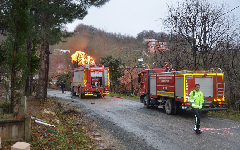 Ordu'da doğal gaz borusu patladı - Resim: 4