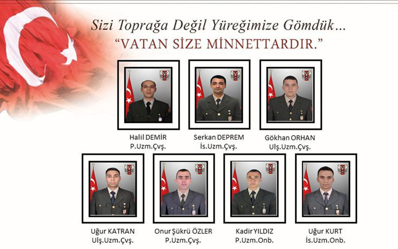 İdlib şehitleri Türkiye'yi ağlattı! Şehit cenazesinde CHP çelengi parçalandı - Resim: 1