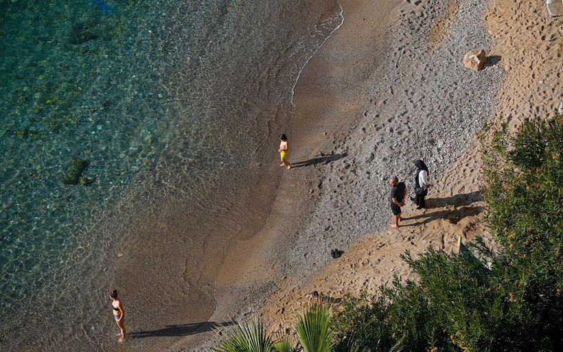 Antalya'da şubatta deniz keyfi - Resim: 1