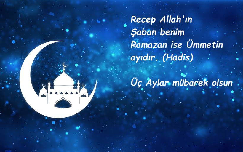 3 aylar kutlama mesajları resimli yeni Recep ayı tebrik sözleri - Resim: 4