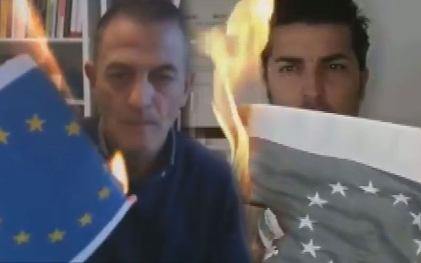 İtalya Avrupa Birliği bayrağını yakıyor İngiltere'den tüyler ürperten itiraf - Resim: 1