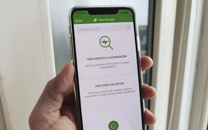 HES kodu nasıl alınır seyahat için HES kodu alma ekranı girişi - Resim: 4