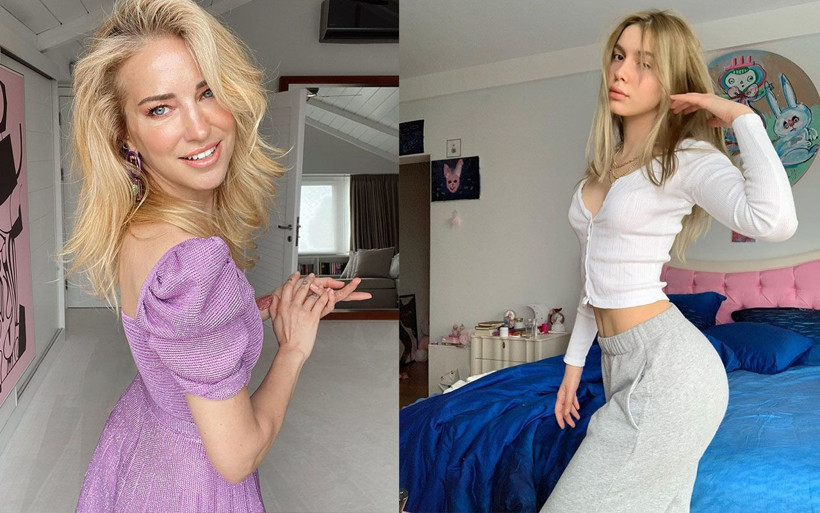 Burcu Esmersoy ve Aleyna Tilki'nin tişörtünün fiyatı olay! İkili pişti oldu - Resim: 1