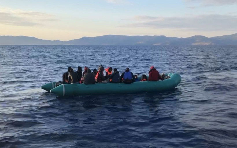 Çanakkale açıklarında 125 sığınmacı kurtarıldı - Resim: 1