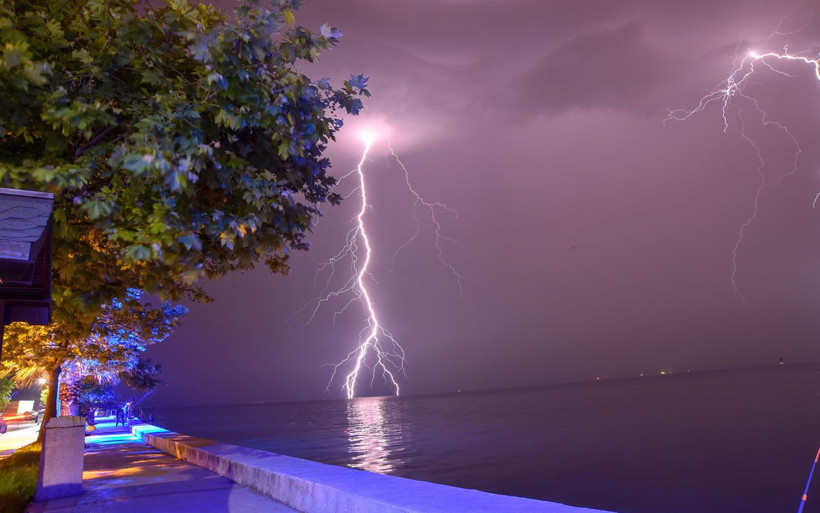 Kocaeli'de çakan şimşekler geceyi aydınlattı! Kartpostallık görüntüler - Resim: 3