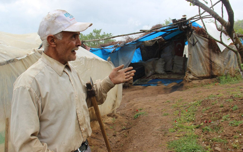 Aydın'da yaşayan adam 'Güvendiğim dağlara kar yağdı' deyip dağa kaçtı - Resim: 4