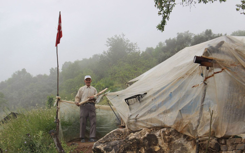 Aydın'da yaşayan adam 'Güvendiğim dağlara kar yağdı' deyip dağa kaçtı - Resim: 2