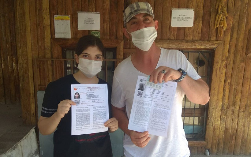 Bursa'da sınava giren iki gencin en yakın rakipleri babaları oldu - Resim: 2