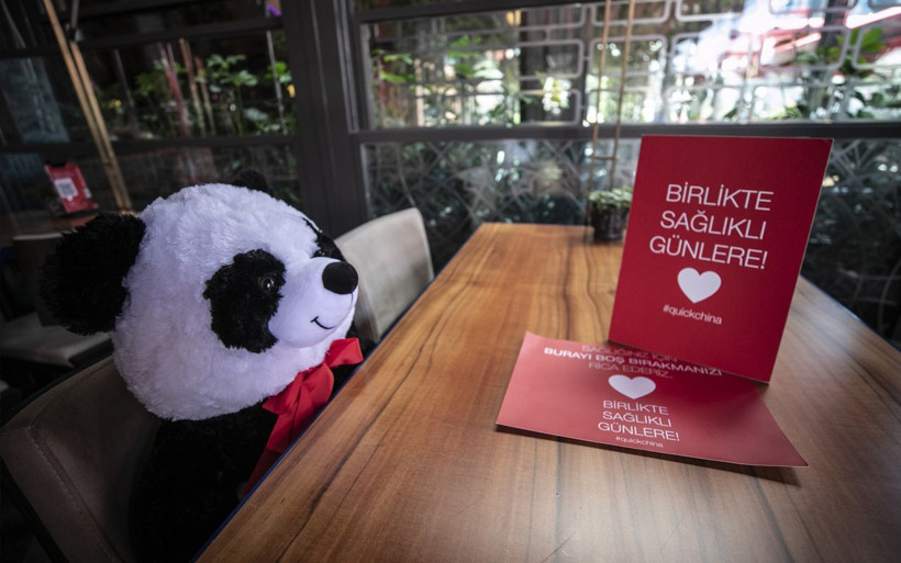 Ankara'da sosyal mesafeye pandalı önlem - Resim: 1