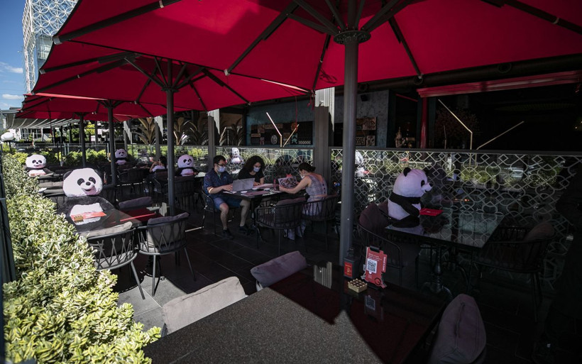 Ankara'da sosyal mesafeye pandalı önlem - Resim: 3