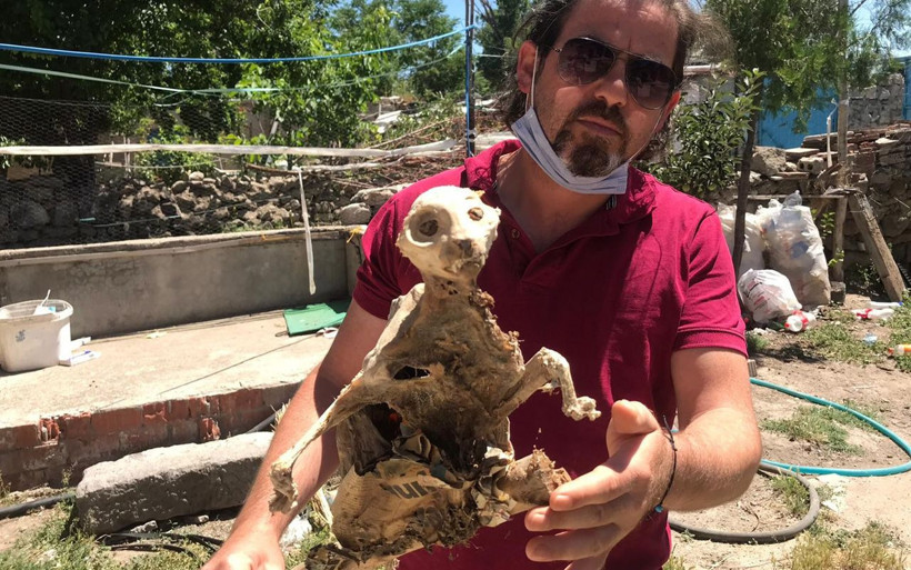 Kayseri'de evin kömürlüğünden çıkan fosili gören şaşırıp kaldı - Resim: 3