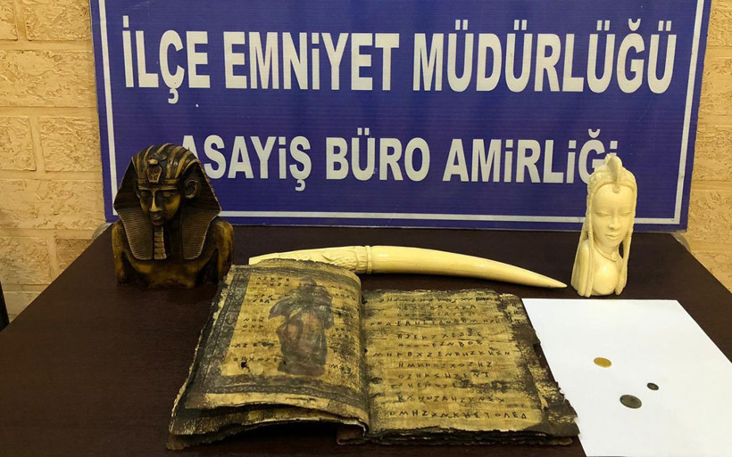 Hatay'da tarihi eser kaçakçılığı operasyonunda 3 şüpheli yakalandı - Resim: 1