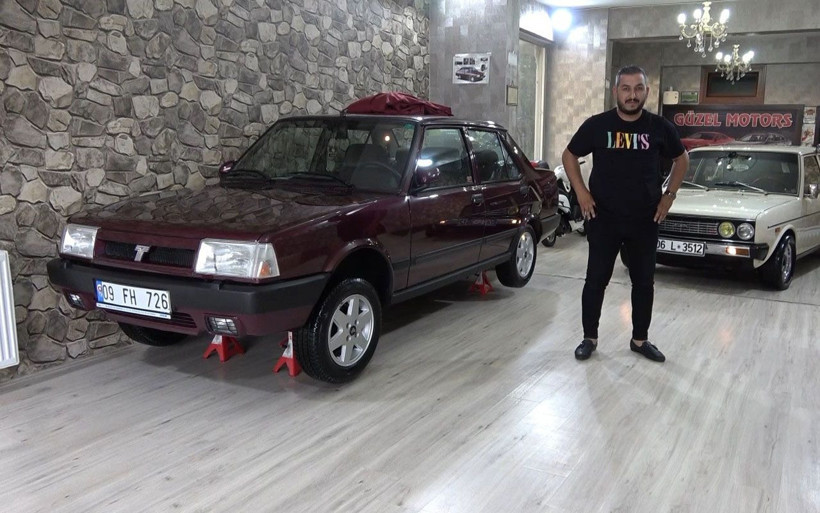 Kırıkkale'de 1997 model otomobil 70 bin liraya satıldı fabrikadan çıktığı gibi duruyor - Resim: 1