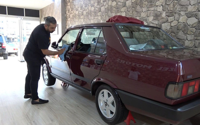 Kırıkkale'de 1997 model otomobil 70 bin liraya satıldı fabrikadan çıktığı gibi duruyor - Resim: 3