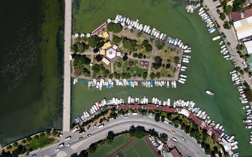 Küçükçekmece Gölü kuş cenneti diye biliniyordu şimdi balık mezarı oldu - Resim: 4