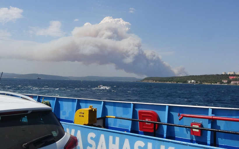 Çanakkale Gelibolu'da orman yangını! Ekipler canla başla müdahale ediyor - Resim: 4