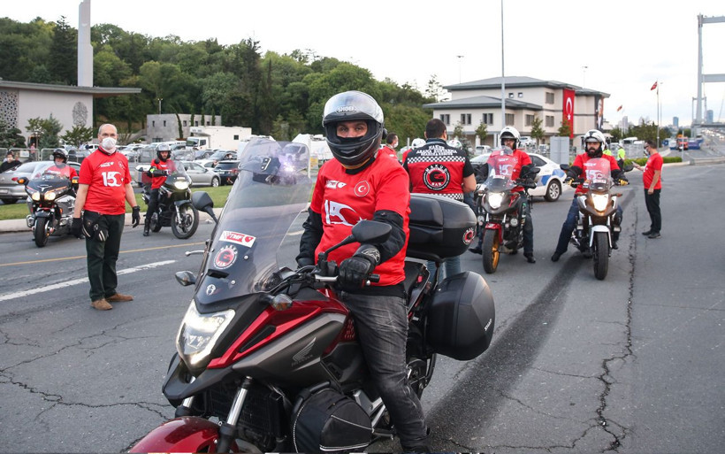 İstanbul'dan Ankara'ya  15 Temmuz'u anma sürüşü başladı - Resim: 1