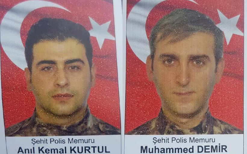 Siirt'te şehit özel harekat polisleri, memleketlerine uğurlandı - Resim: 1
