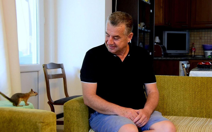 Muğla'da bitkin halde bulduğu sincap ailenin üyesi oldu - Resim: 1