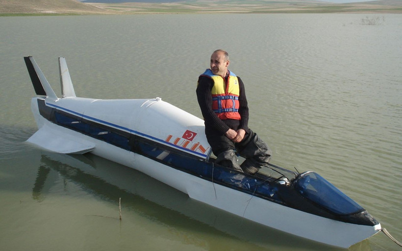 Kayseri'de suda giden yüksek hızlı araç yaptı köylüler 'füze' ihbarında bulundu - Resim: 3