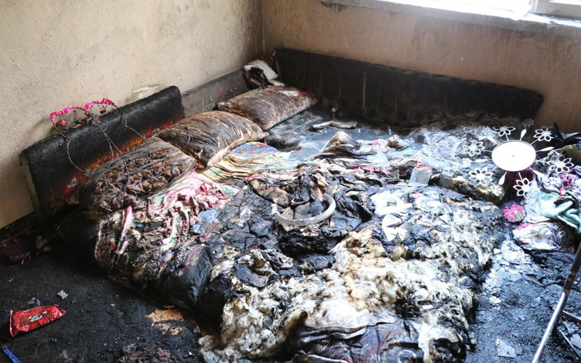 Denizli'de 5 aylık minik İsmail yangında can verdi - Resim: 3