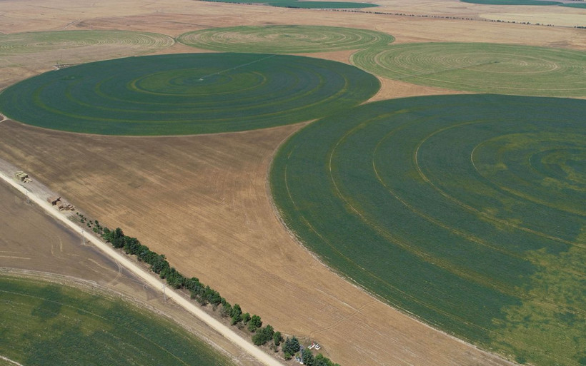 Konya'da çok ilginç tarlalar! Uzaylılar değil Konyalılar yaptı bakın sebebi ne - Resim: 4