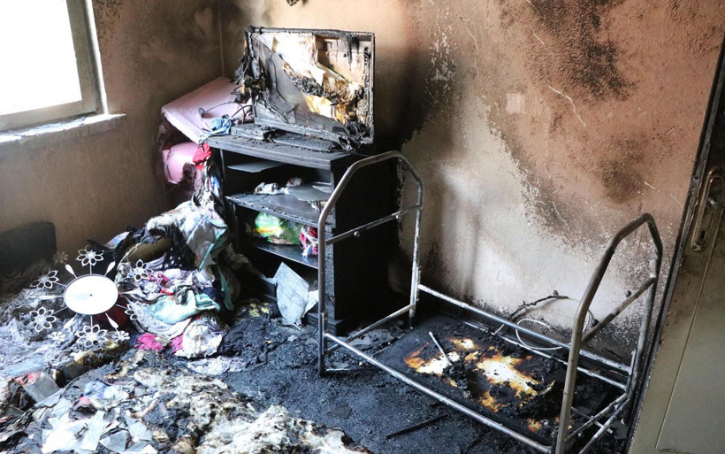 Denizli'de 5 aylık minik İsmail yangında can verdi - Resim: 2