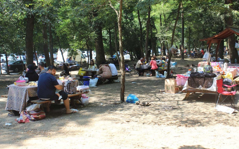 Bayramı İstanbul'da geçiren vatandaş çareyi Belgrad ormanında buldu - Resim: 1