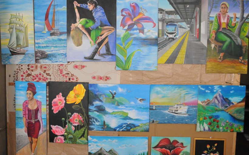 67 yaşında yeteneğini fark etti Kocaeli'nin Van Gogh'u oldu - Resim: 2