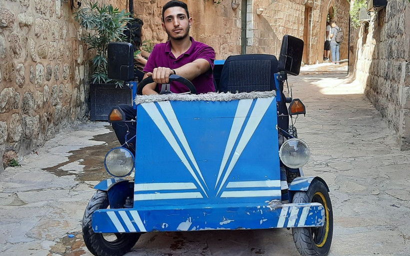 Mardin'de hurda parçalarından 90 kilometre hıza ulaşan otomobil yaptı - Resim: 2