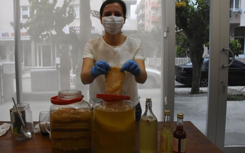 İzmir'de kombucha çayına yoğun ilgi Doğu Asya'da ölümsüzlük iksiri deniyor - Resim: 1
