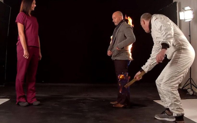 İngiltere gündemine oturan evlilik teklifi! Kendini ateşe verip yüzüğü çıkardı - Resim: 3