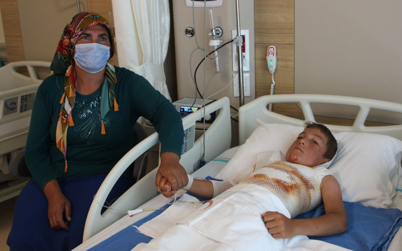 Ardahan'da gömleğimdeki ipi yakayım derken kendini yaktı - Resim: 4